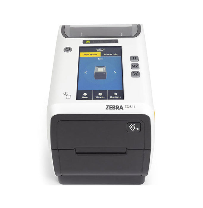 Zebra ZD611 203 Dpi Bluetooth, USB, Ethernet Color Touch LCD Healthcare Thermal Barcode Label Printer - ZD6AH22-T01E00EZ