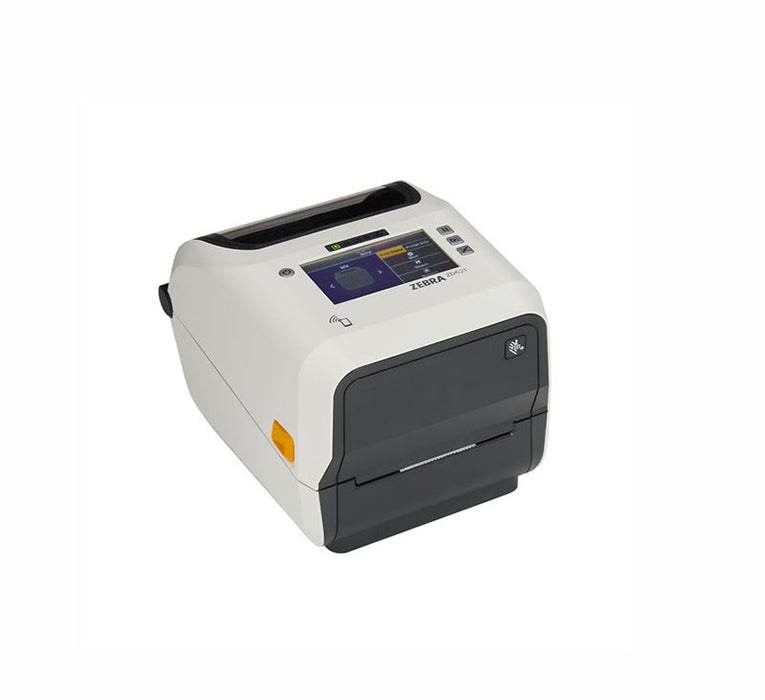 Zebra ZD620-HC 300 dpi 6 ips USB, Ethernet, Serial Tear Bar 4.3-inch Touch Screen LCD Display Thermal Transfer Desktop Healthcare Barcode Label Printer - ZD6AH43-301F00EZ