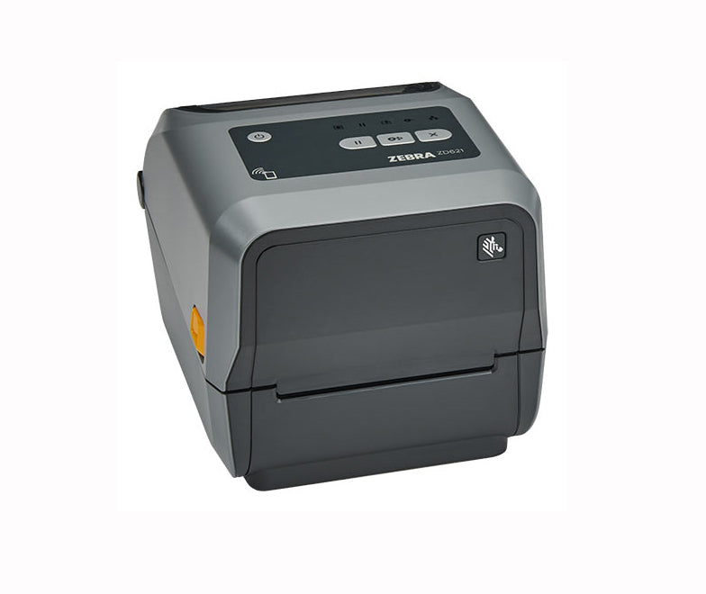 Zebra ZD621 300 dpi 6 ips USB, Bluetooth, Ethernet, Serial, NFC, Wi-Fi Thermal Transfer Desktop Barcode Label Printer - ZD6A043-301L01EZ