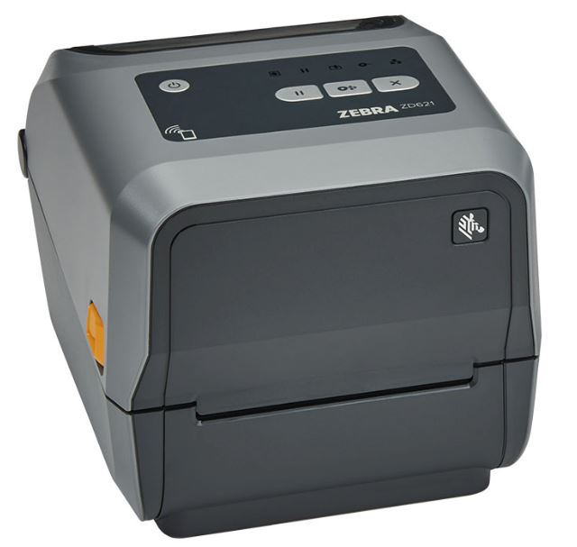 Zebra ZD621t 300 dpi 5.9 ips USB, Ethernet, Serial Thermal Transfer Desktop Barcode Label Printer - ZD6A043-301F00EZ