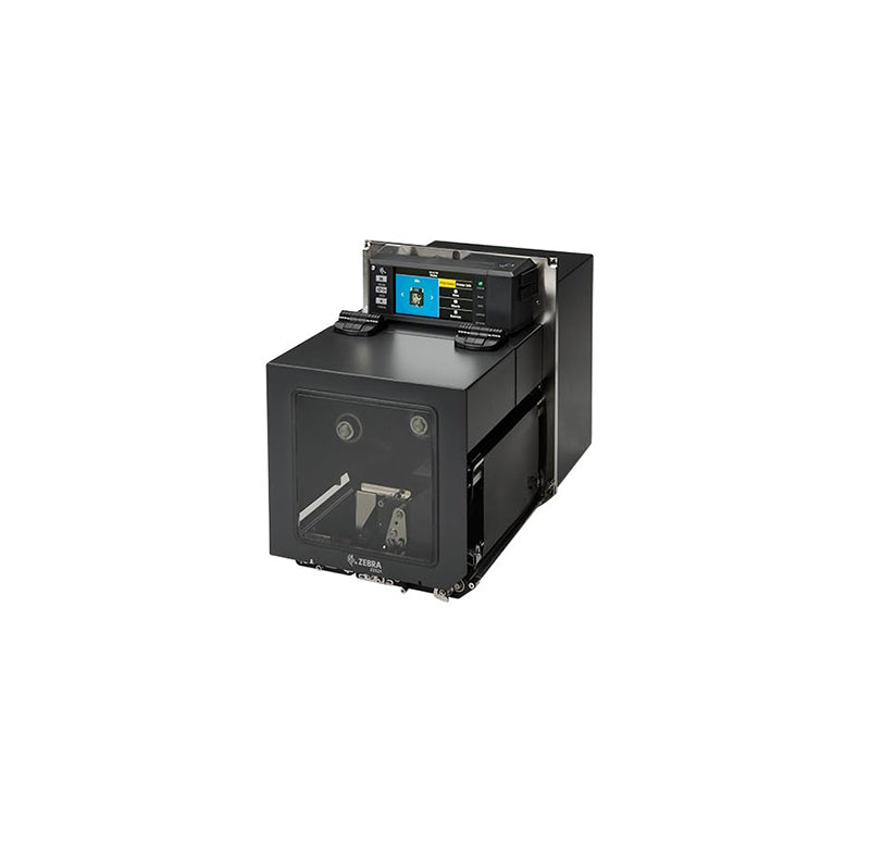 Zebra ZE521 203 dpi 18 ips USB, Bluetooth, Ethernet, Serial 4.3-inch Touch Screen LCD Display Print Engine (RH) Thermal Transfer Desktop Barcode Label Printer - ZE52162-R010000Z