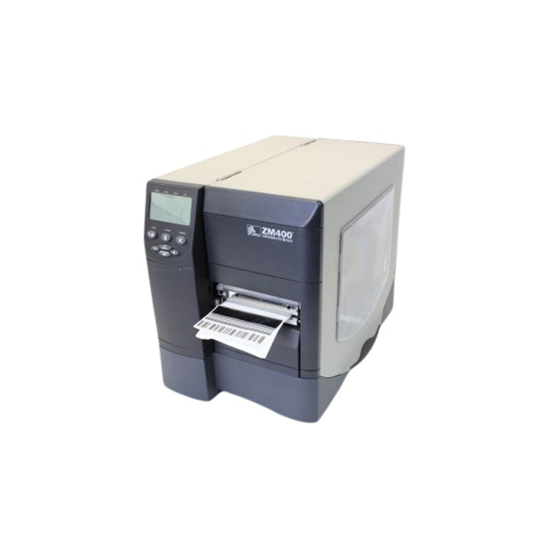 Zebra ZM400 300 dpi 8 ips USB, Ethernet, Serial, Parallel LCD Display Thermal Transfer Desktop Industrial Barcode Label Printer - ZM400-3001-0100T