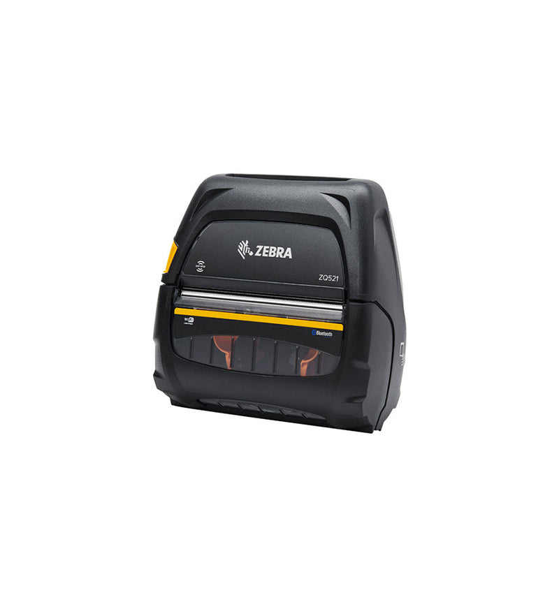 Zebra ZQ521 203 dpi 5 ips Bluetooth Direct Thermal Mobile Receipt Label Printer without Battery - ZQ52-BUE0010-00