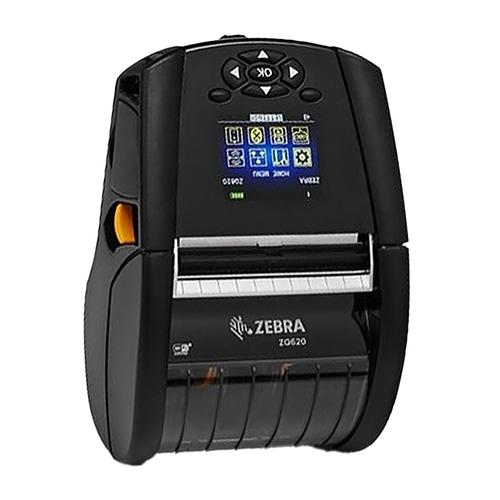 Zebra ZQ620 203 dpi 4.5 ips Bluetooth, Ethernet, Wi-Fi LCD Display Direct Thermal Portable Barcode Label Printer - ZQ62-AUW1001-W1Z
