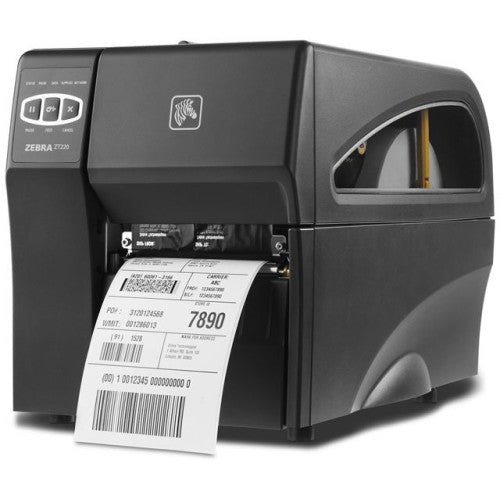 Zebra ZT220 203 Dpi USB, Ethernet, Serial Direct Thermal Industrial Barcode Printer - ZT22042-D01200FZ