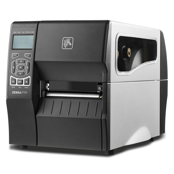 Zebra ZT230 300 dpi 6 ips USB, Serial LCD Display Thermal Transfer Desktop Industrial Barcode Label Printer  - ZT23043-T01000FZ