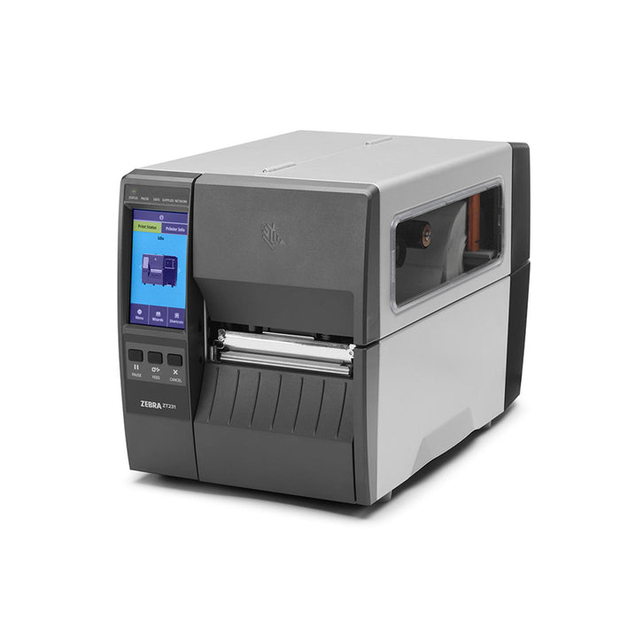 Zebra ZT231 203 Dpi Bluetooth, USB, Ethernet, Serial Thermal Transfer Industrial Barcode Printer - ZT23142-T31000FZ