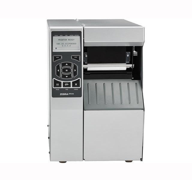 Zebra ZT510 203 Dpi Bluetooth, USB, Ethernet, Serial, Wi-Fi Thermal Transfer Industrial Barcode Printer - ZT51042-T01A000Z