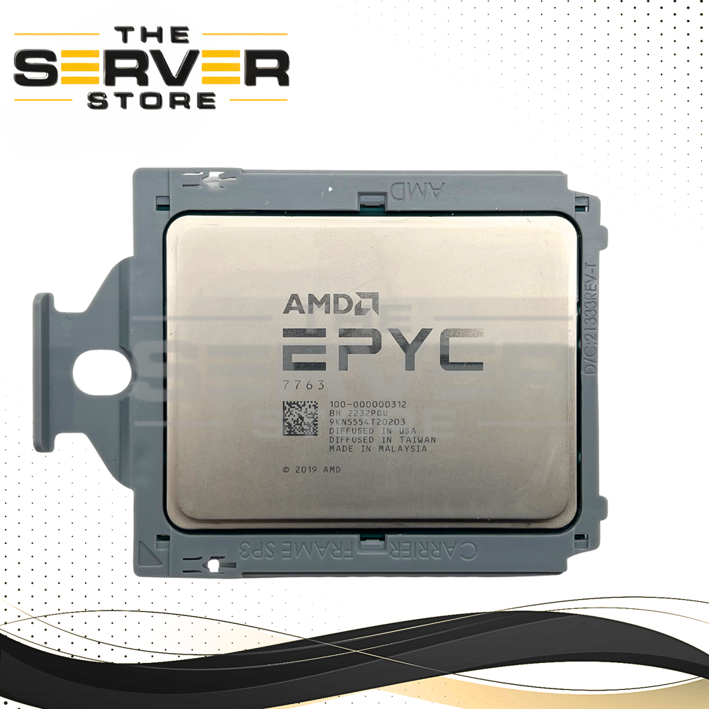 (HPE Locked) AMD EPYC 7763 2.45GHz 64C 256MB Socket SP3 CPU 100-000000312