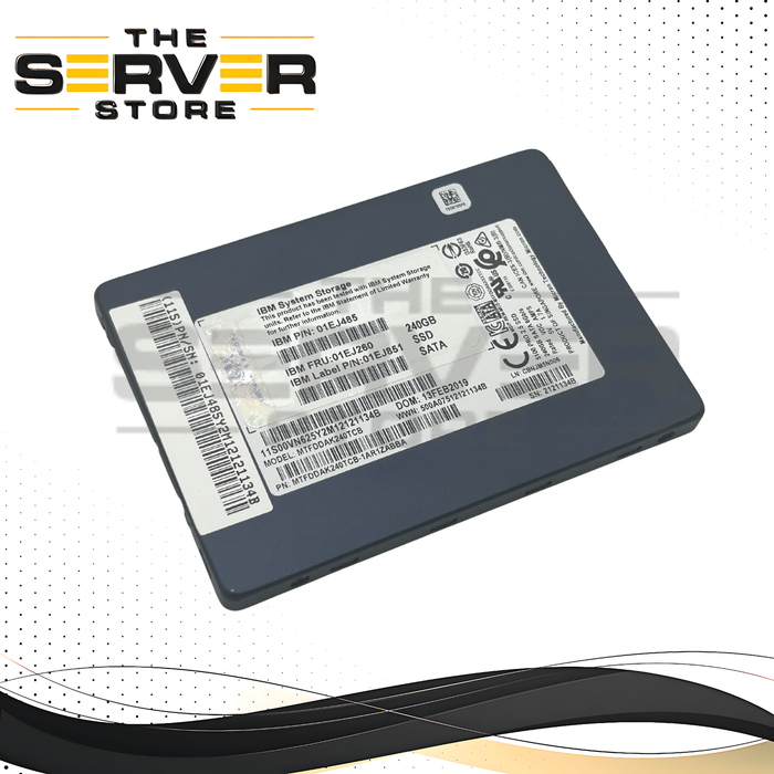 Lenovo IBM 240GB 6G SATA 2.5" SFF Solid State Drive SSD 01EJ485 01EJ260