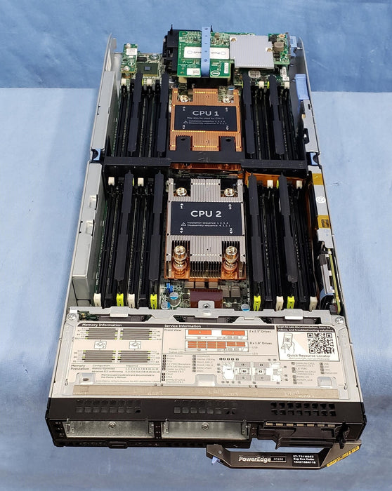 Dell PowerEdge FC630 8x 1.8” Blade Server 2x 10-Core E5-2660v3 192GB H730P 10G