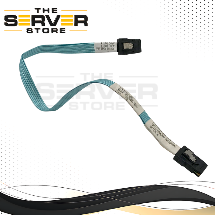 HPE Amphenol Slim-SAS Cable, 2x SFF-8087 Connectors, 35cm Length, For DL380 Gen10 (AROC) Array on Chip to Shiner 36p PORT1+2 kit. P/N: 875093-001.