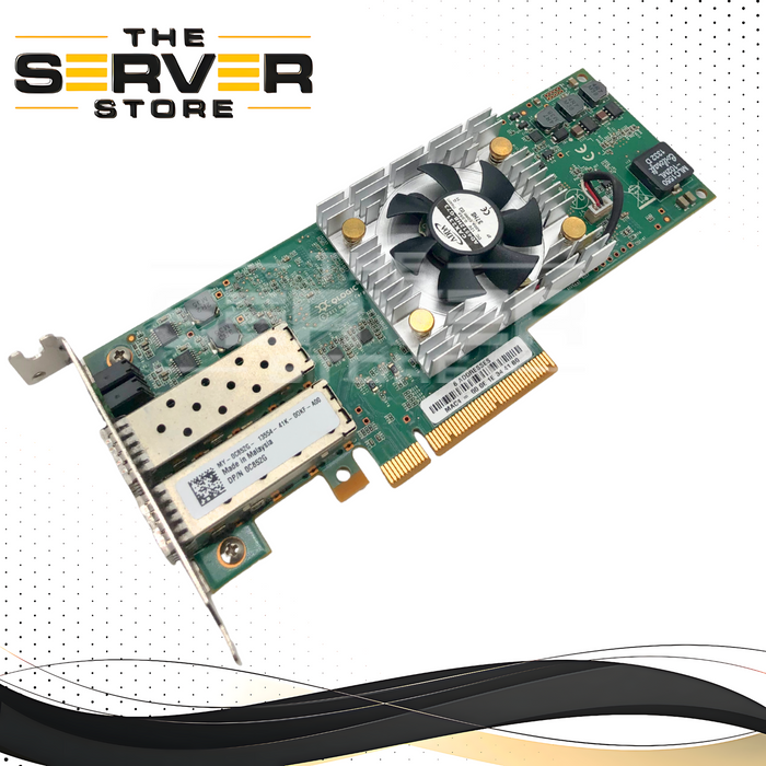 Dell QLogic QLE8262 Dual-Port 10GbE FCoE Converged Network Adapter (CNA). P/N: C852G, 0C852G.