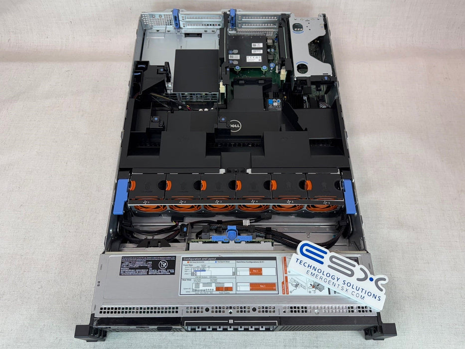 Dell PowerEdge R730 8x 2.5” Server– 2x 22C E5-2699v4 2.2GHz, 32GB RAM, PERC H730