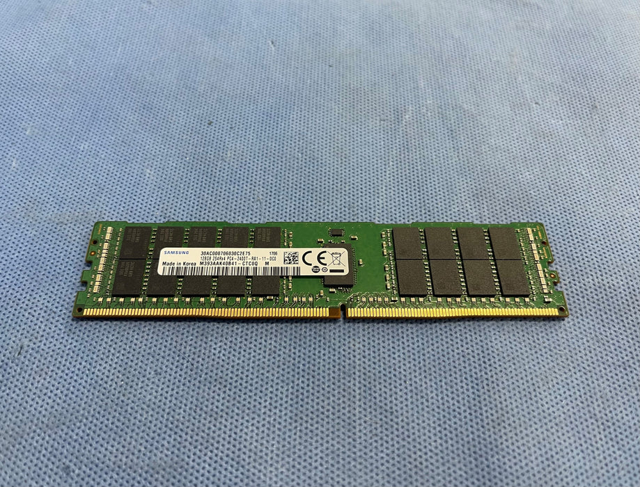 Samsung M393AAK40B41-CTC0Q 128GB 2S4Rx4 PC4-2400T DDR4 Server Memory DIMM