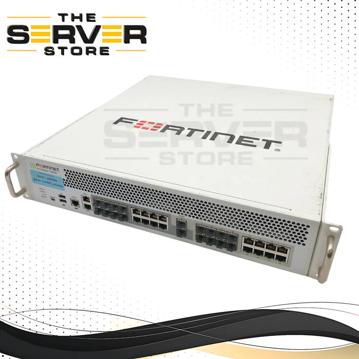 Fortinet FortiGate-1000D 2U Rackmount Network Security Firewall Appliance. Featuring 2x GE RJ45 Management Ports, 16x GE SFP Slots, 16x GE RJ45 Ports, 2x 10GE SFP+ Slots. P/N: FG-1000D.