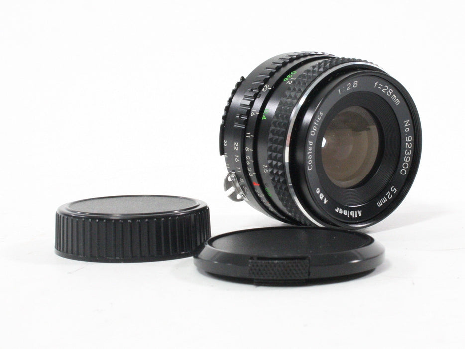 Albinar 28mm f/2.8 ADG Lens for Nikon F-Ai Mount