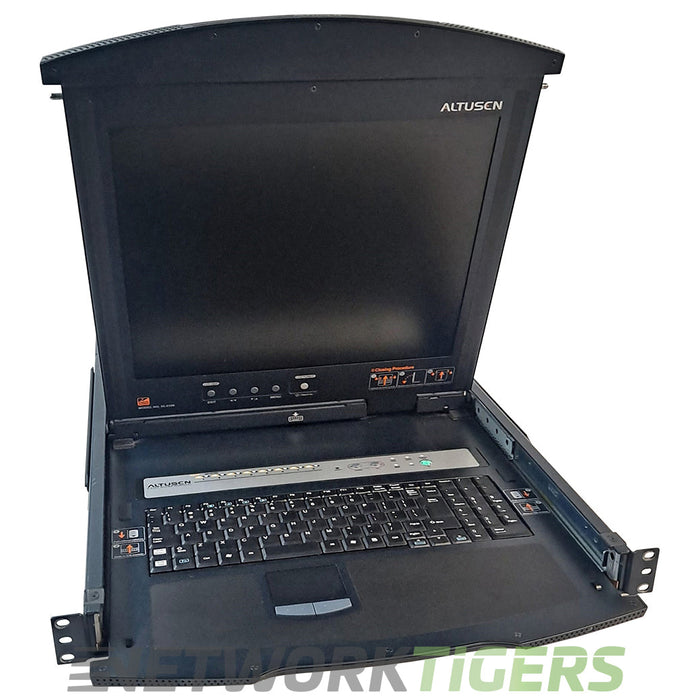 Altusen KL9108M 8x SPHD-15 KVM Switch w/ 17 Inch LCD Monitor