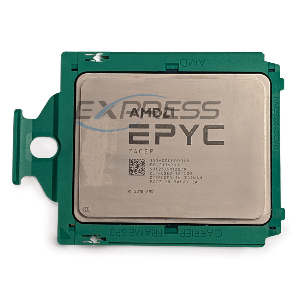 AMD EPYC 7402P (2.8GHz / 24 Cores / 128MB / 180W) Processor | 100-000000048