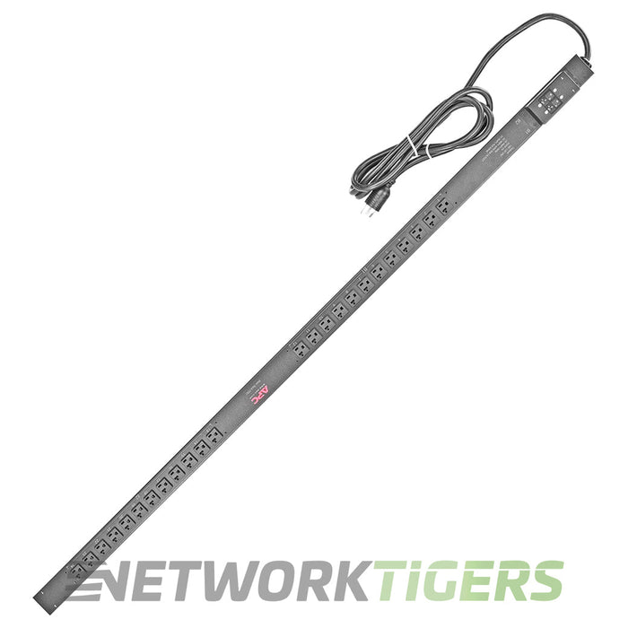NEW APC AP7532 Basic Rack 120V 30A 24x NEMA 5-20R Zero U PDU
