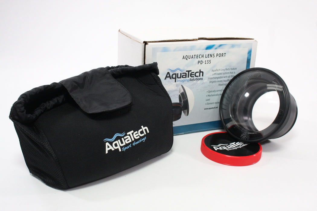 Aquatech Elite D810/D800/D800E with Housing, Grip, and PD-135 Lens Port