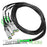 Arista CAB-Q-4S-100G-2M 2m 100GB QSFP to 4x 25GB SFP28 DA Breakout Cable