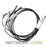 Arista CAB-Q-S-2M 2m 40GB QSFP+ to 4x 10GB SFP+ Breakout Cable