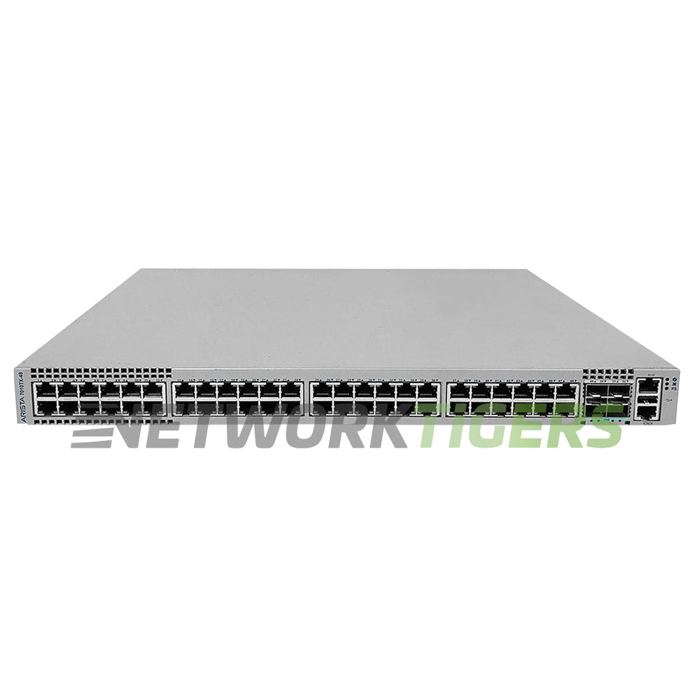 Arista DCS-7010TX-48-F 48x 1GB RJ45 4x 25GB SFP28 Front-to-Back Airflow Switch