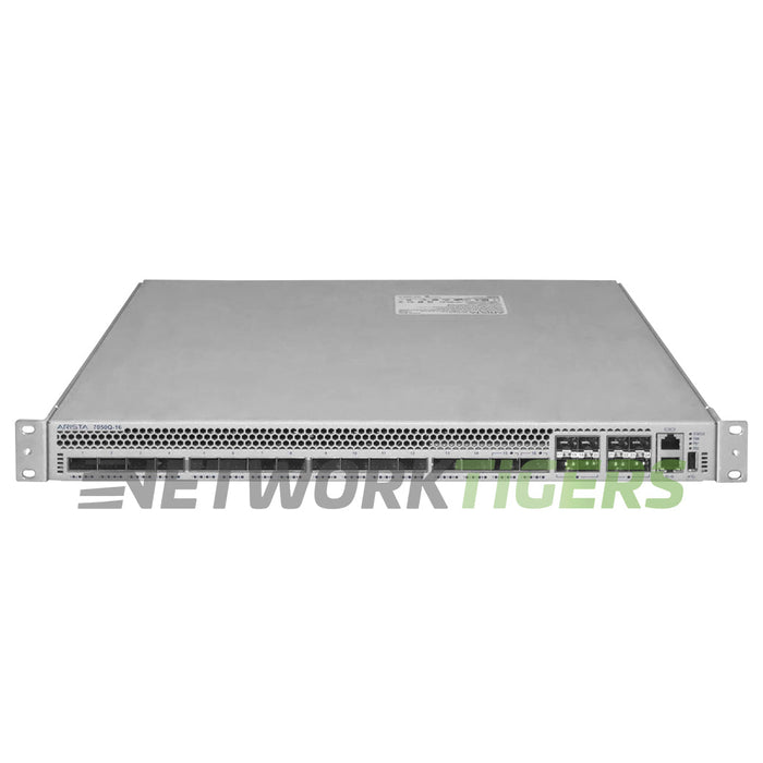 Arista DCS-7050Q-16-R 16x 40GB QSFP+ 8x 10GB SFP+ Back-to-Front Airflow Switch