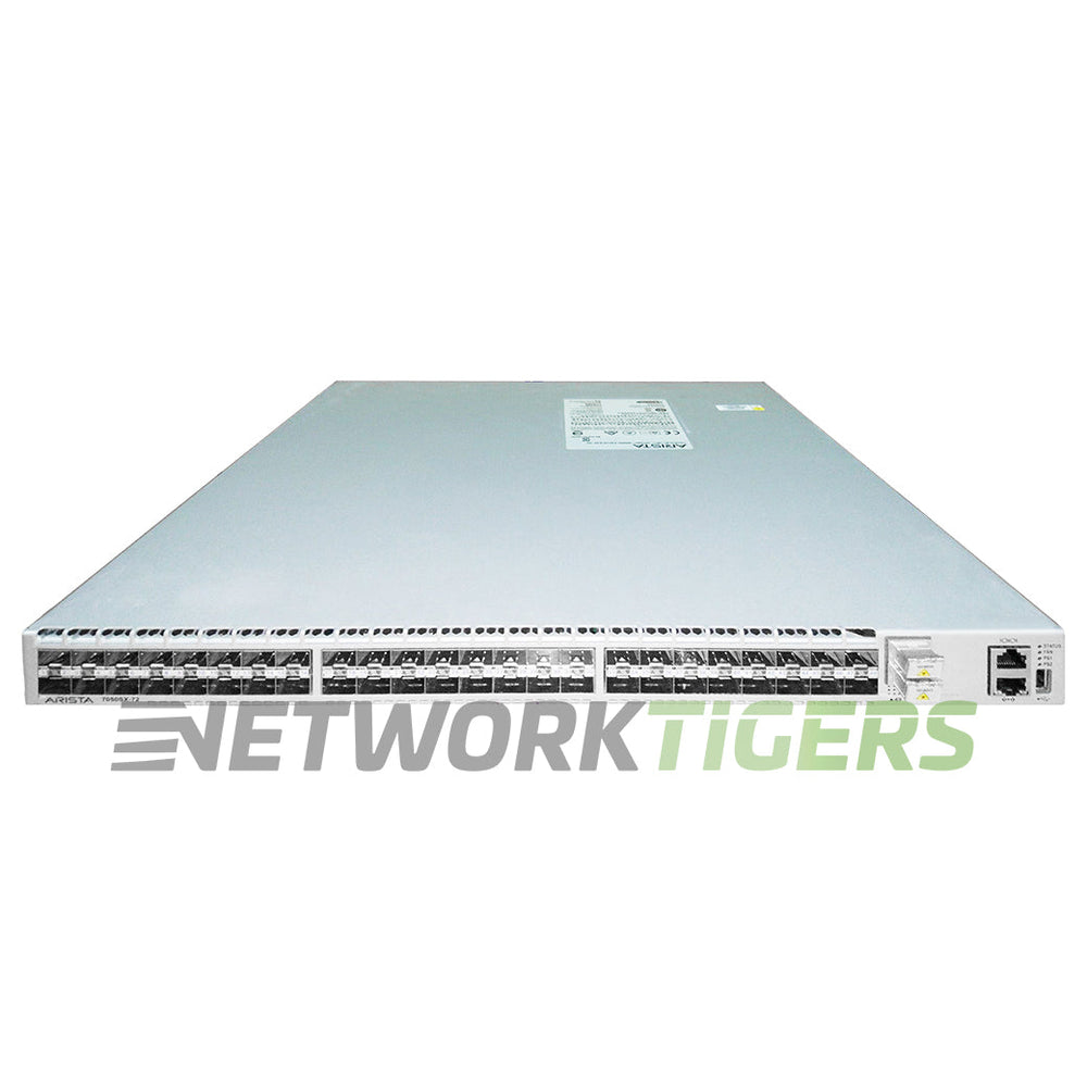 Arista DCS-7050SX-72-R 48x 10GB SFP+ 2x MXP Back-to-Front Airflow Switch