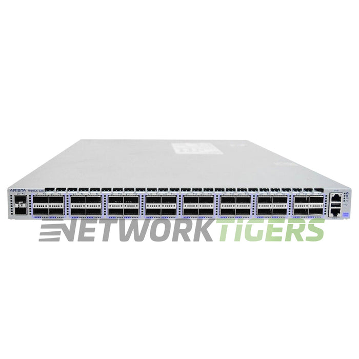 NEW Arista DCS-7060CX-32S-F HPE JH576A 32x 100GB QSFP 2x 10GB SFP+ F-B Switch
