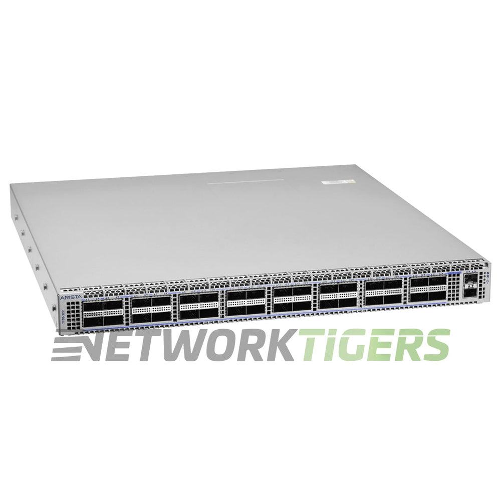 Arista DCS-7170-32C-F 32x 100GB QSFP28 2x 10GB SFP+ F-B Airflow Switch