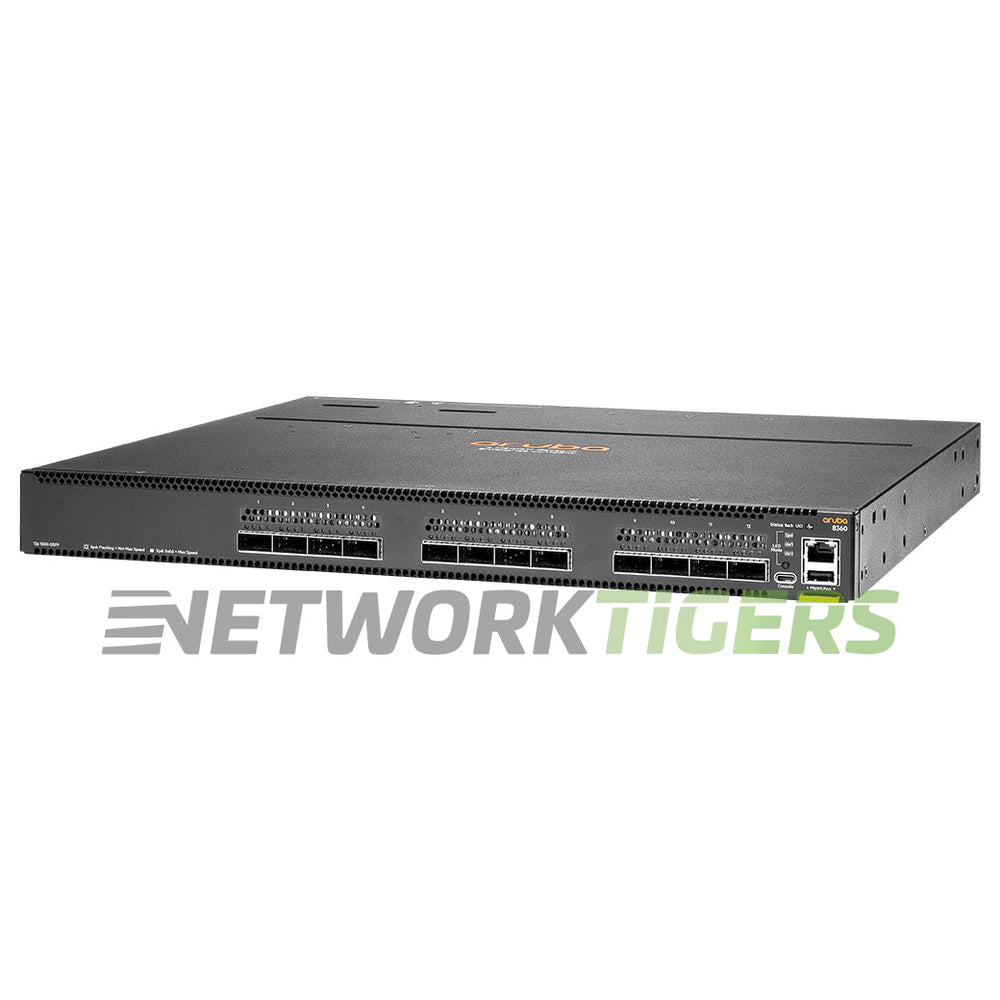 HPE Aruba JL709A CX 8360 Series 8325-12C Back-to-Front Airflow Switch Bundle