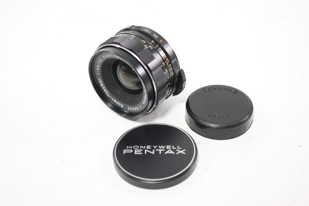 Asahi Opt. Co. 35mm f/3.5 Super-Takumar Lens for M42 Mount