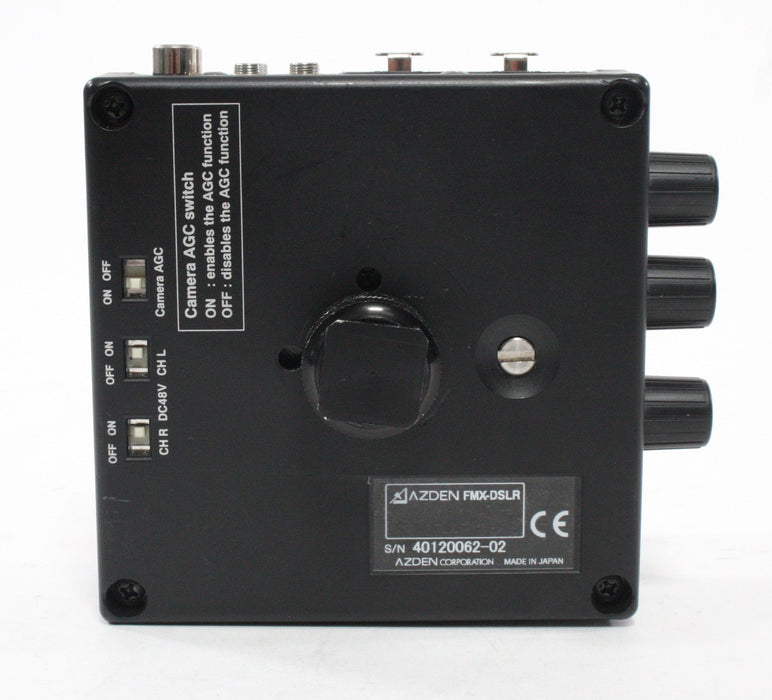 Azden SGM 2x Shotgun Microphone and FMX-DSLR 2 Channel Mixer