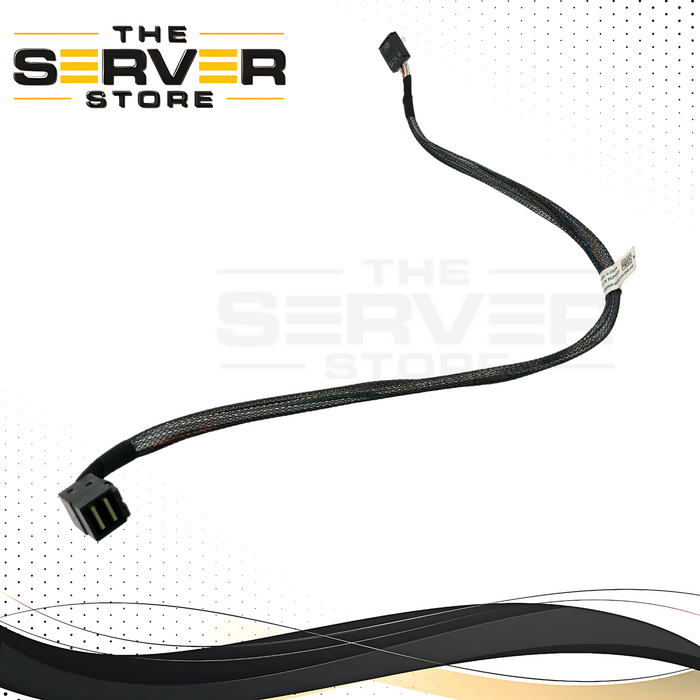 Dell PowerEdge R440 Internal SAS RAID Cable for 8-Bay 2.5" SFF Backplane. OEM by Amphenol. P/N: GPPHP, 0GPPHP.