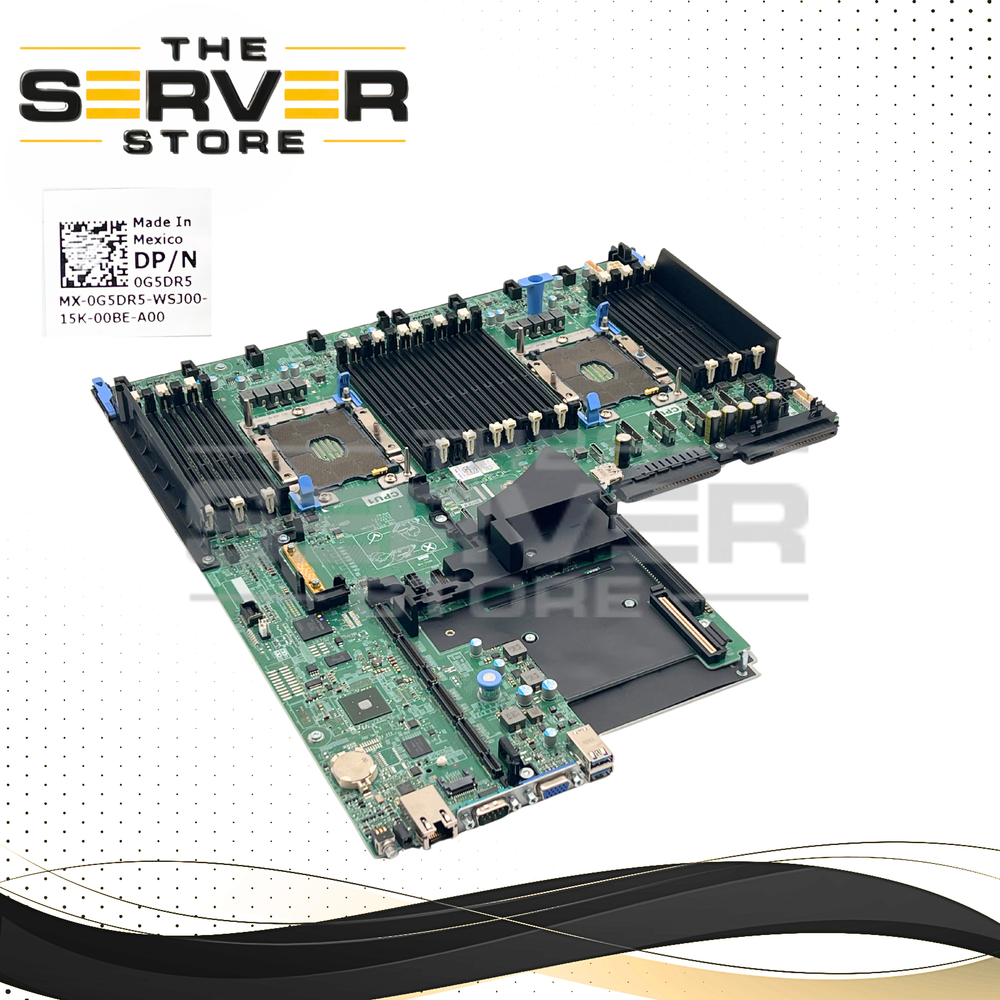 Dell EMC Dual Intel Socket (P) FCLGA3647 DDR4 (RDIMM / LRDIMM) 24 Slots 1U Motherboard for PowerEdge R640 Server 0G5DR5 G5DR5