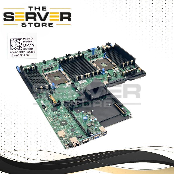 Dell EMC Dual Intel Socket (P) FCLGA3647 DDR4 (RDIMM / LRDIMM) 24 Slots 1U Motherboard for PowerEdge R640 Server 0G5DR5 G5DR5