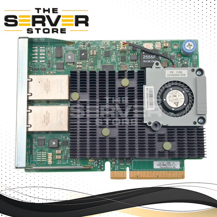 Cisco UCS 2-Port 10GBASE-T RJ-45 MLOM (Modular LAN on Motherboard) Network Adapter. P/N: UCSC-MLOM-C10T-02.