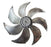 FN050-6EA.4F.V7P1 ZIEHL-ABEGG Axial Fan 230V 0.3kW 1.3A 910rpm