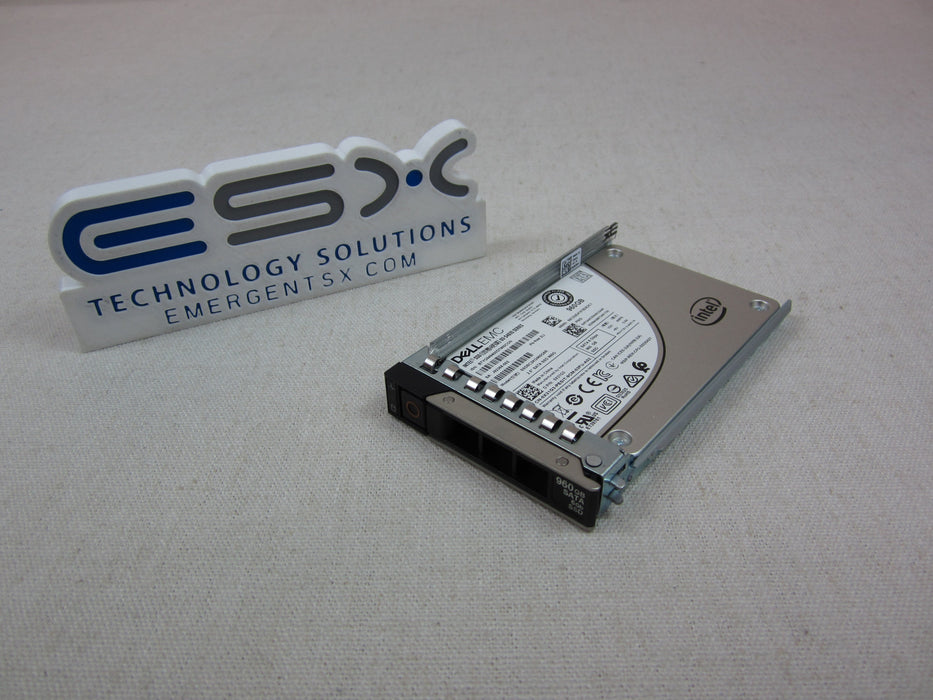Dell X31G3 960GB 6Gb/s 2.5” SATA Mix Use SSD Intel S4610 SSDSC2KG960G8R 14G Tray