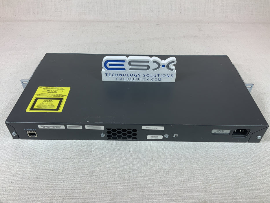 Cisco WS-C2960-24TC-S 24 Port 10/100 Mbps, 2 x 1Gbps SFP/RJ45 Uplink Switch