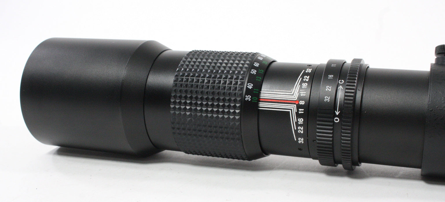 Bell & Howell 500mm f/8.0 HD Telephoto Lens for T Mount