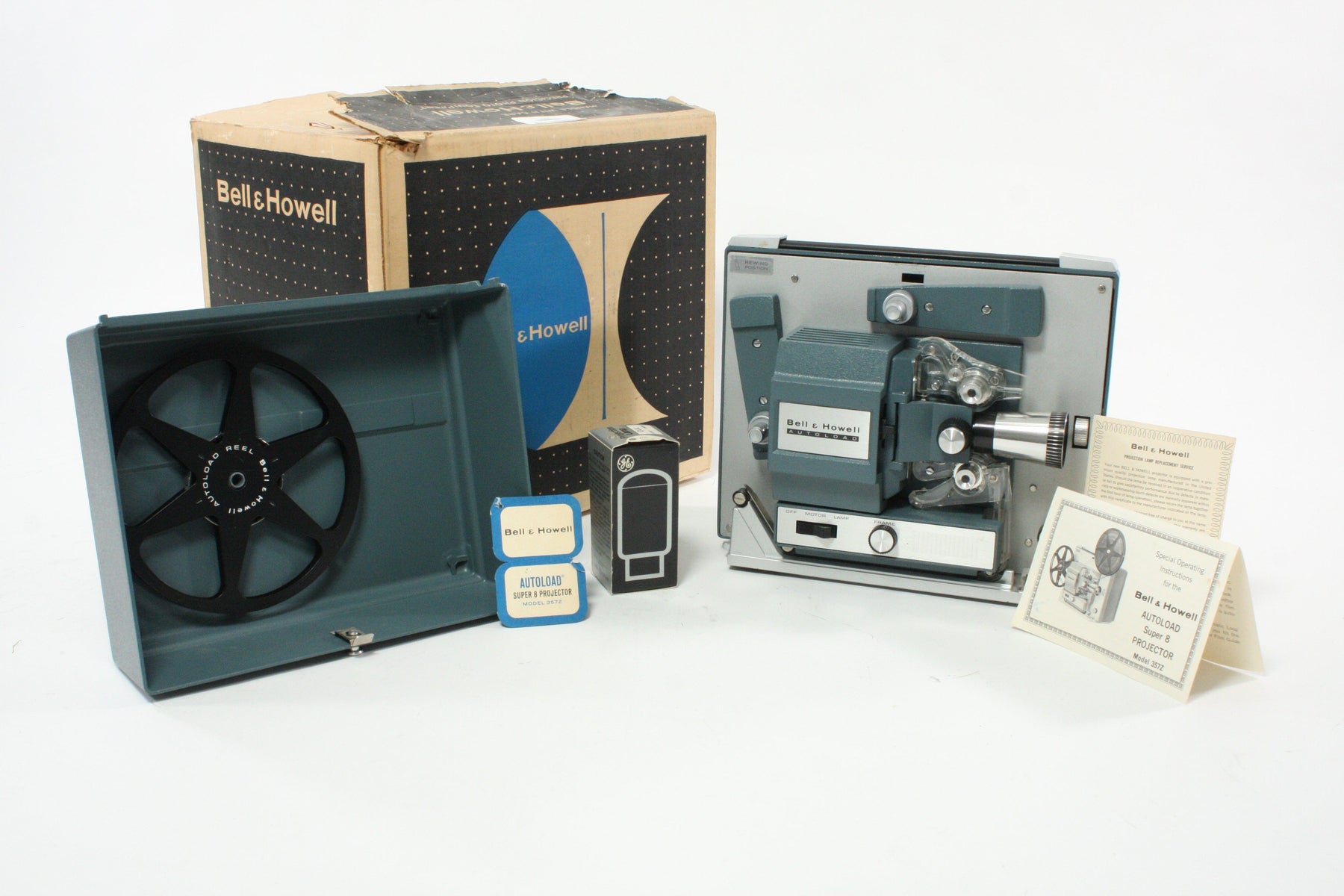 Bell & Howell Autoload Super 8 Projector Model 357A