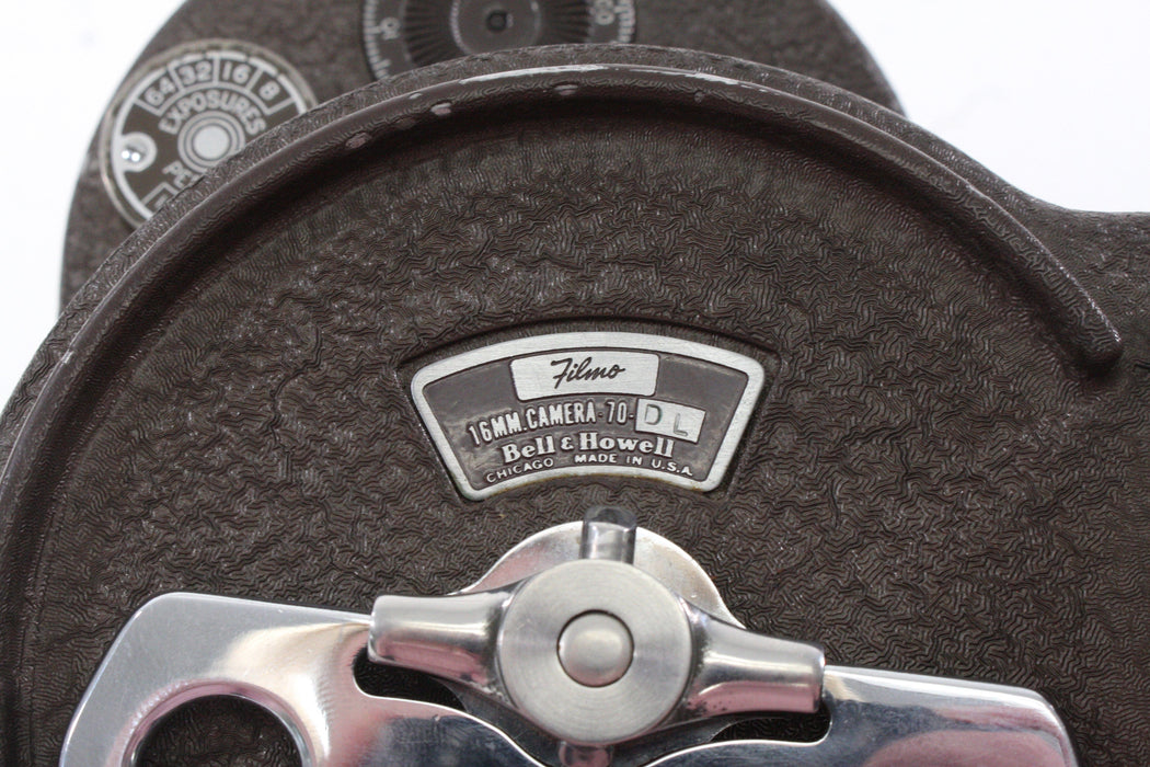 Bell & Howell Filmo 16mm 70DL. Sold AS IS