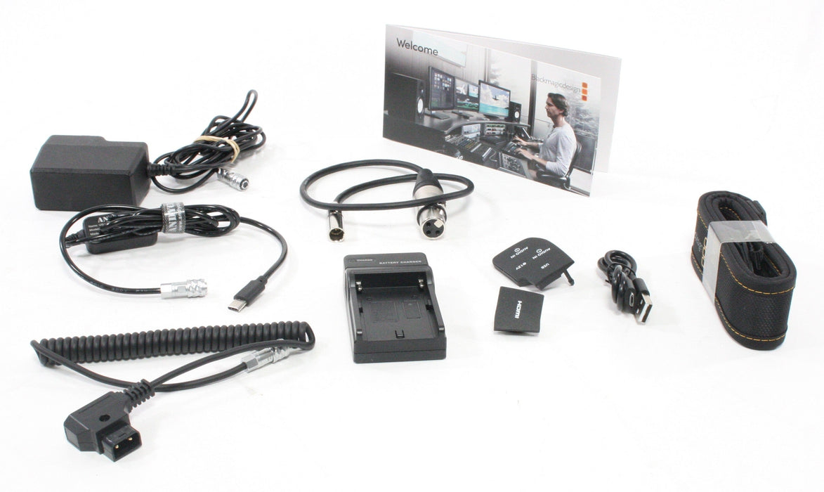 Blackmagic Cinema Camera 6K Full Frame w/ Tilta Cage Kit (Grips and Cords)