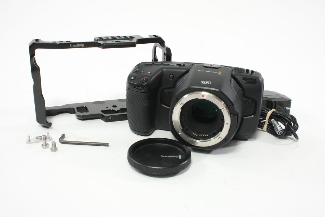 Blackmagic Pocket Cinema Camera Body with Smallrig Cage