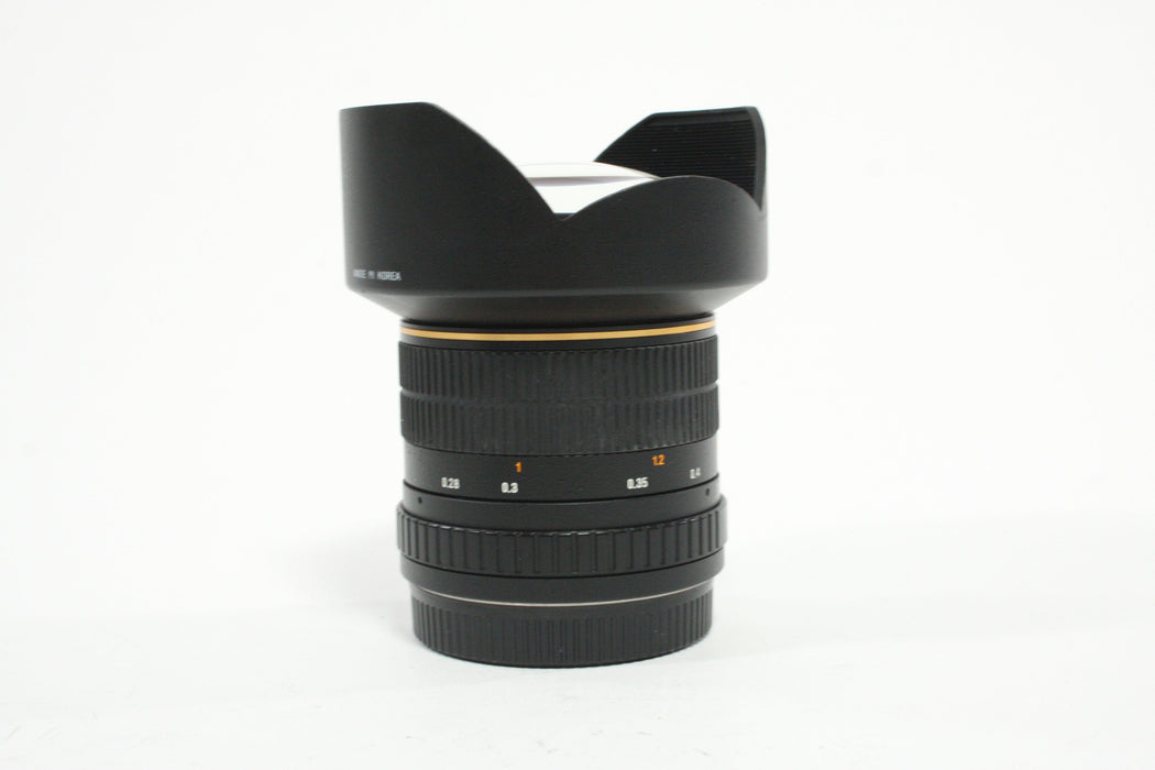 Bower 14mm f/2.8 ED AS IF USC Manual Lens for Canon EF Mount