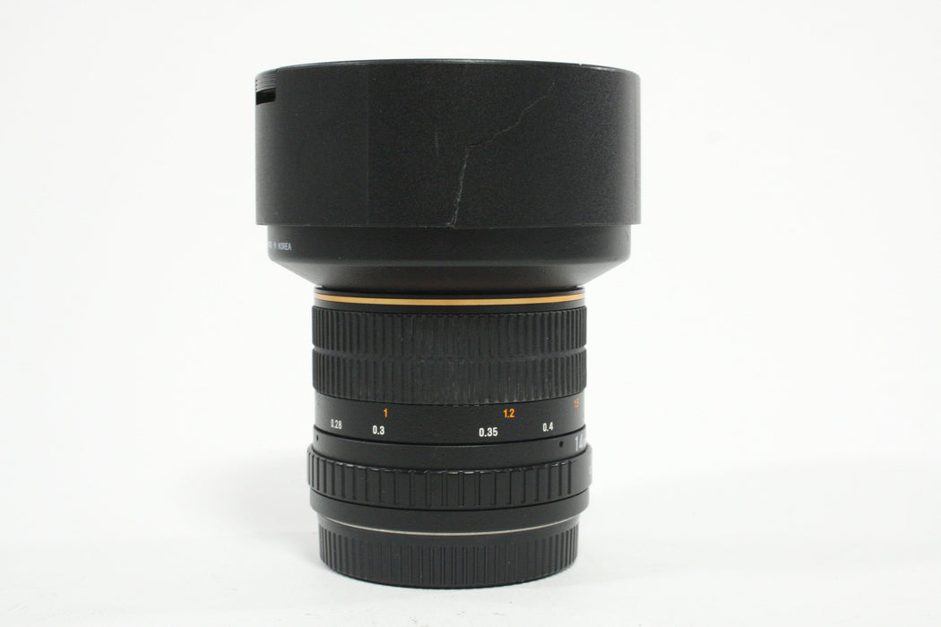 Bower 14mm f/2.8 ED AS IF USC Manual Lens for Canon EF Mount