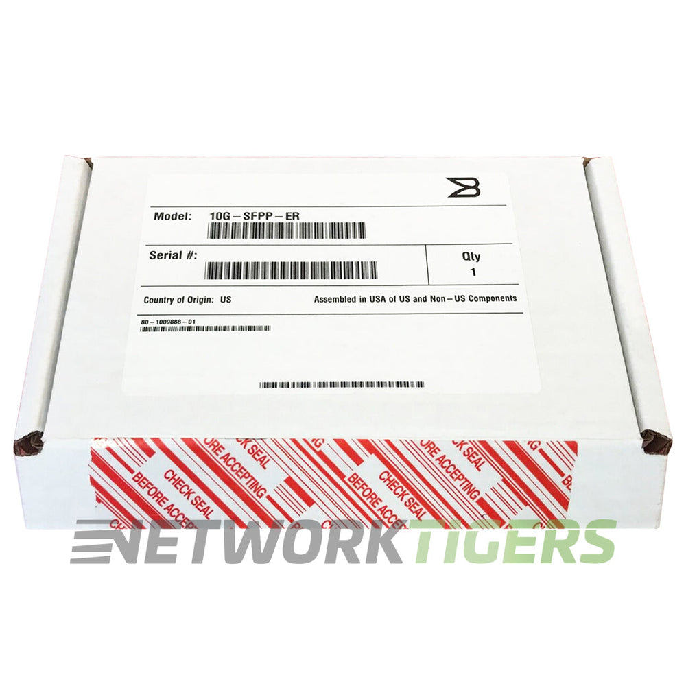NEW Ruckus 10G-SFPP-ER 10GB BASE-ER 1550nm SMF LC SFP+ Transceiver